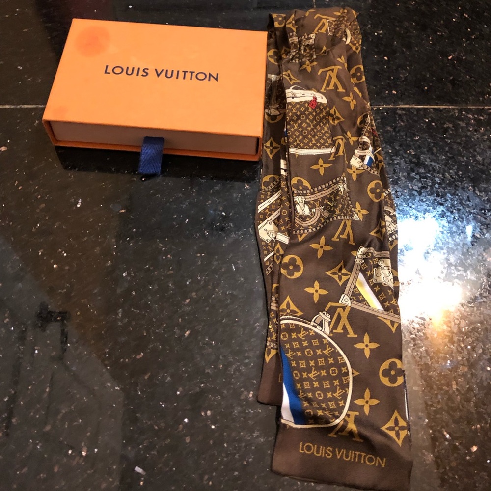 Louis Vuitton silk scarf